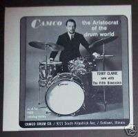 1968 Fifth Dimension   Terry Clarke   Camco Drums ad  
