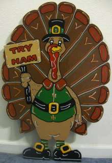 Tom The Turkey Thanksgiving Yard Art Decoration  