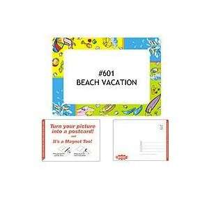   Beach Vacation, Frame Colors: Yellow, Blue, Green.: Office Products