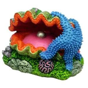  Blue Ribbon Resin Ornament Giant Clam