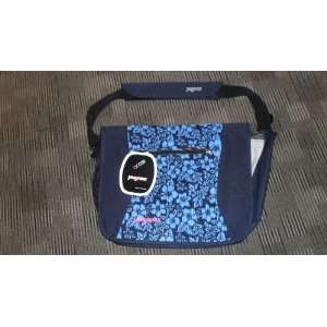   Street Messenger Bag Blue Jean / Blue Hibiscus