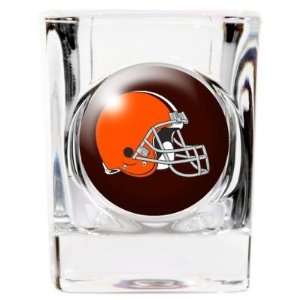  Personalized Cleveland Browns Shot Glass Gift: Kitchen 