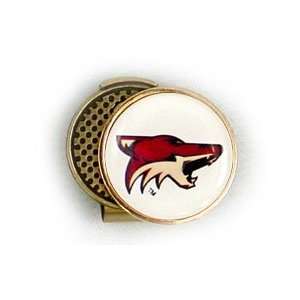  Phoenix Coyotes Hat Clip & Golf Ball Marker: Sports 