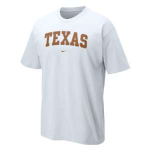 Texas Longhorns White Classic T Shirt