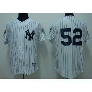  2012 New York Yankees #52 C.C. Sabathia White Jersey 