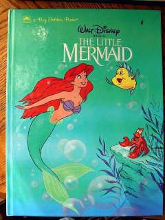 Rare DISNEY MISTAKE      A Big Golden Book     The Little Mermaid