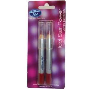  Idol Star Power Jumbo Lip Pencils  Scarlet Fever/ Deepest 