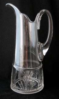 Riverside MARSH FERN tankard pitcher, 12 1/2 h. EAPG  