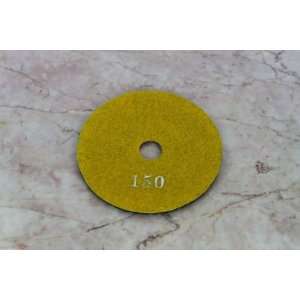  TEMO Grit 150 4 inch WET Diamond polishing pad: Home 