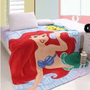 Mermaid Regular Size Car Bed Fleece Baby Blanket Throw computer Cover 
