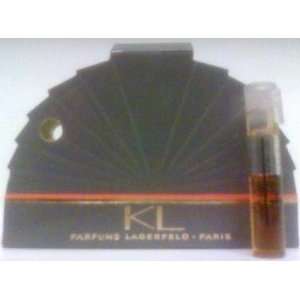 KL Perfume By Karl Lagerfeld for Women .027 Oz Eau De Toilette Sampler 
