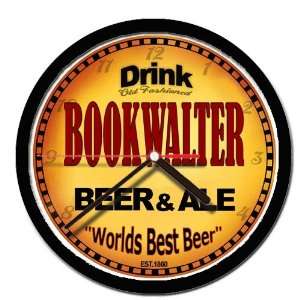  BOOKWALTER beer and ale cerveza wall clock: Everything 