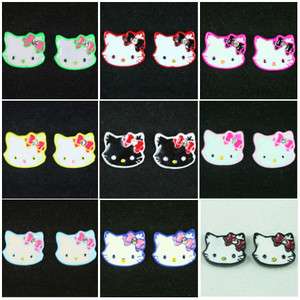   pairs HelloKitty stud earrings Grils Women Birthday Party Gifts  