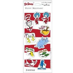  Lets Party By Hallmark Dr. Seuss Puffy Sticker Sheets 