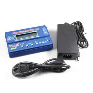 Multifunction IMAX B6 Battery Charger W/ power adapter AC 110v to DC 