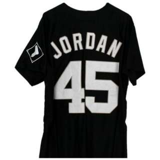 Jordan White Sox #45 1994 Retro Black Jersey sz 2XL  