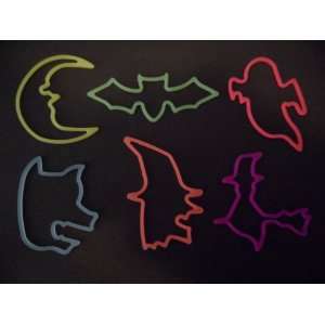    Halloween Glow in the Dark Silly Bands (12 pack): Toys & Games