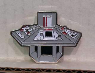 Doctor Who TARDIS Console Cloisonne Pin  