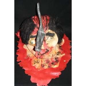  Bloody Cleaver in Head Prop: Home & Kitchen