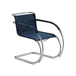   Miniature MR 20 Rattan Chair by Mies Van Der Rohe