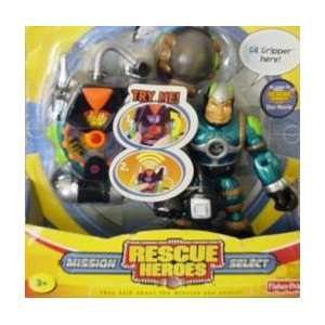  Mission Select Rescue Heroes Gil Gripper: Toys & Games