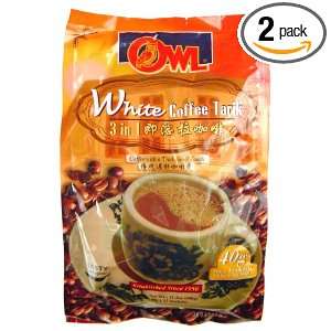 Owl White Coffee Tarik, 600 Grams (Pack of 2):  Grocery 