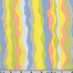45 Wide Brandon Mably Collection Waves Stripe Summer Fabric By The 