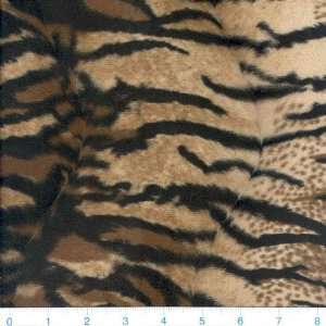  60 Wide Wavy Faux Fur Fabric Tiger By The Yard: Arts 