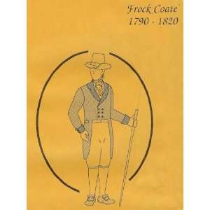  1790 1820 Mens Early Frock Coat Pattern 