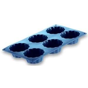 Bakeware Cannellee 6 each 7.9cm dia 3cm H 100%silicone Guaranteed 