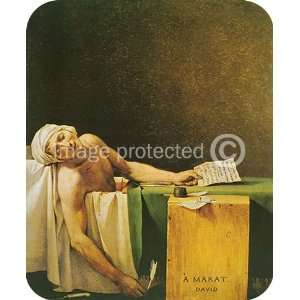    Jacques Louis David The Death of Marat MOUSE PAD: Office Products