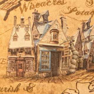 Harry Potter Diagon Alley Map With CERTIFICATE OF AUTHENTICITY 