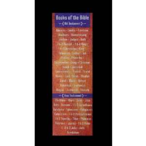   Books of the Bible Heavy Paper Bookmarks   Pkg. of 12