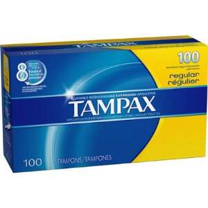  Tampax Regular Tampons   100 Count