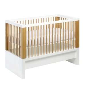  Netto Cabine Crib (Natural Oak & White Lacquer) Baby