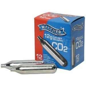  WALTHER 12G CO2 CYLINDER 12/PK: Sports & Outdoors