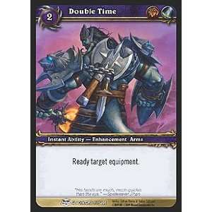  World of Warcraft Blood of Gladiators Single Card Double Time 