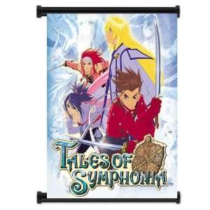  Tales of Symphonia Game Fabric Wall Scroll Poster (16x17 