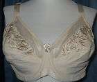 LANE BRYANT CACIQUE Sheer Full Coverage Embroidered BRA 36 D Sugar NWT 