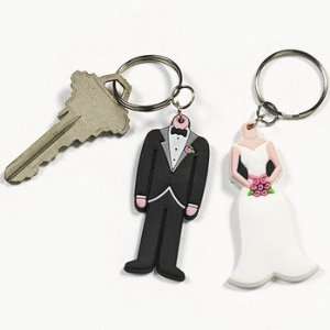 Bride & Groom Key Chains   Party Themes & Events & Party Favors