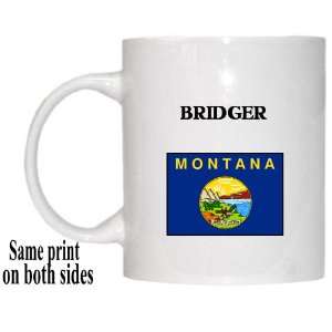  US State Flag   BRIDGER, Montana (MT) Mug 