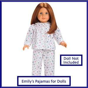  American Girl Emilys Pajamas for Dolls Toys & Games