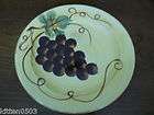 SWIRL HAND PAINTED TABLETOPS UNLIMITED DINNER PLATE  