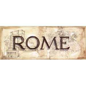  Ann Brodhead Rome 20.00 x 8.00 Poster Print: Home 