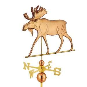   Good Directions Moose Weathervane Polished Copper: Kitchen & Dining