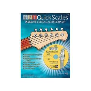  Quick ScalesTM Interactive Guitar Scale Dictionary   Bk+CD 