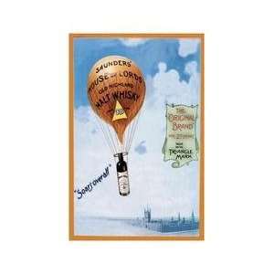  Saunderss House of Lords Whiskey   Ballon ascension with 