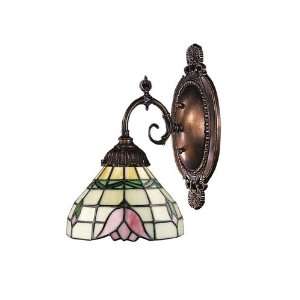    Mix N Match 1 Light Sconce in Tiffany Bronze