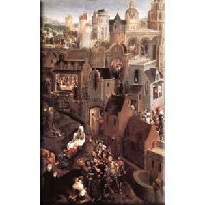   left side] 10x16 Streched Canvas Art by Memling, Hans: Home & Kitchen