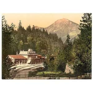  Railway station, Brunig, Bernese Oberland, Switzerland 